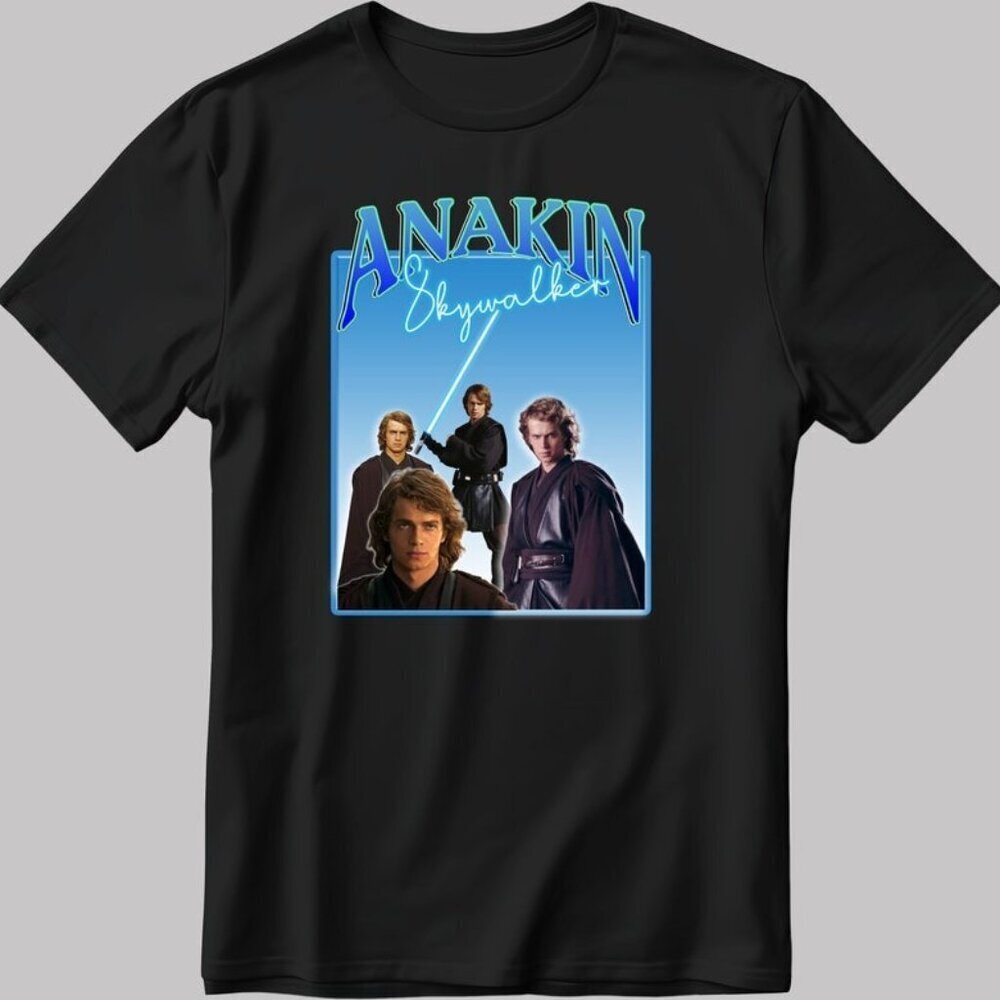 Anakin Skywalker Famous Star Wars Character Sci-Fi Movie Graphic T-Shirt 152
